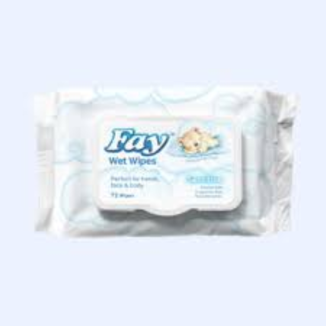 FAY SENSITIVE WET WIPES 72'S